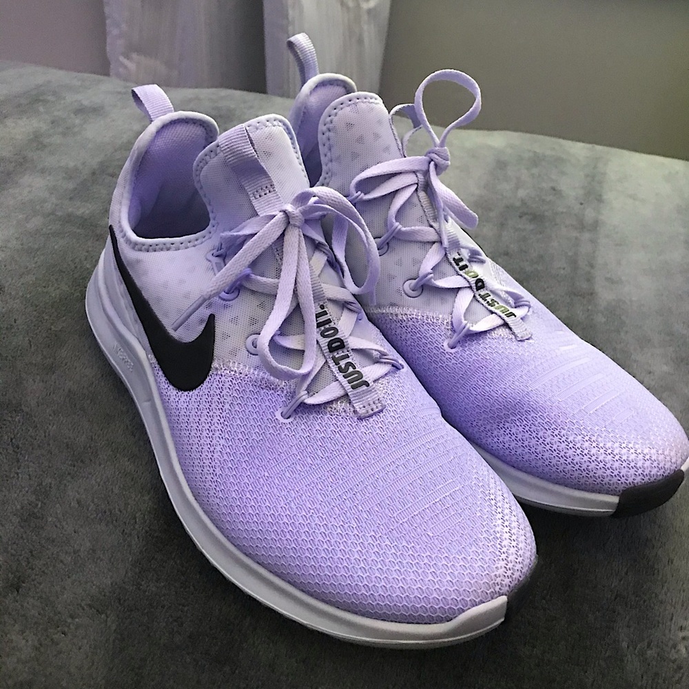 Purple Nike Running Shoes